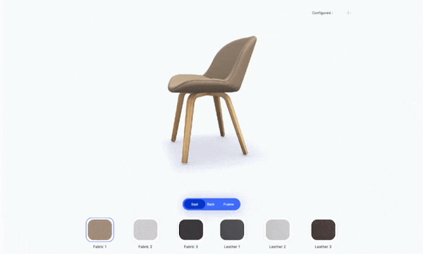 3d product configurator
